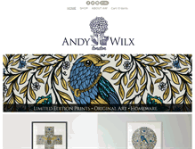 Tablet Screenshot of andywilx.com